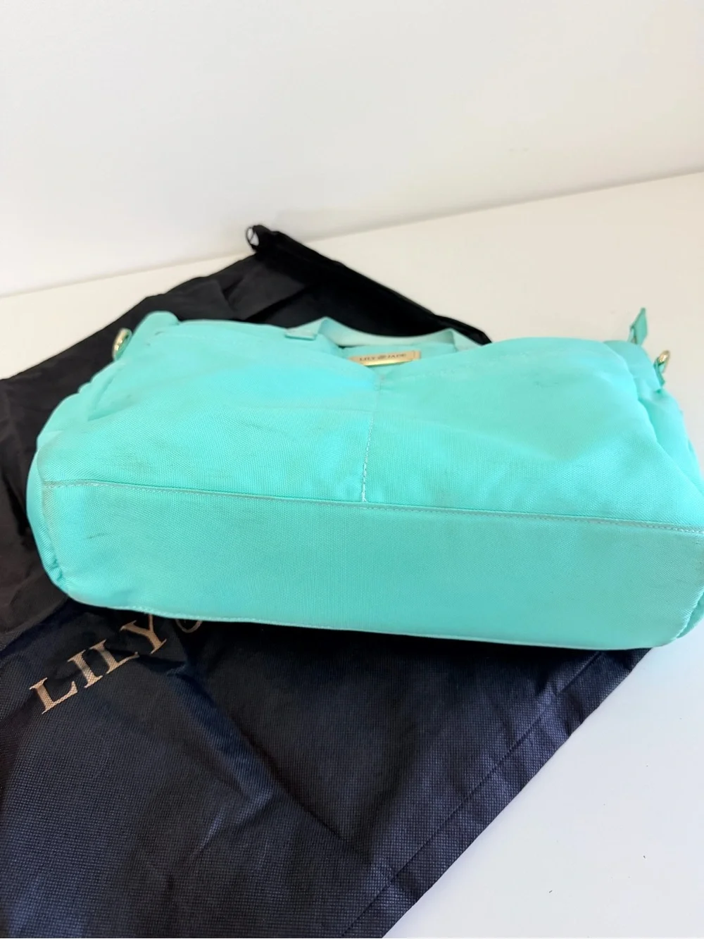 Jade Mint Green Baby Diaper Bag by Jade